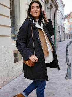 Vêtements de grossesse-Parka évolutive 5 en 1 avec protège-bébé grossesse et post-grossesse