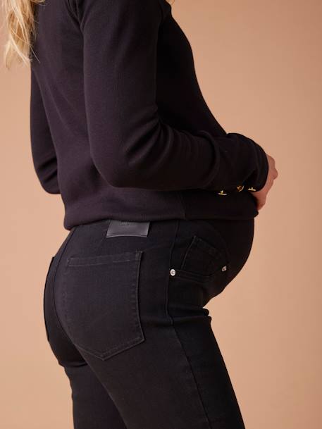 Tregging de grossesse en denim bleu foncé+denim black - vertbaudet enfant 