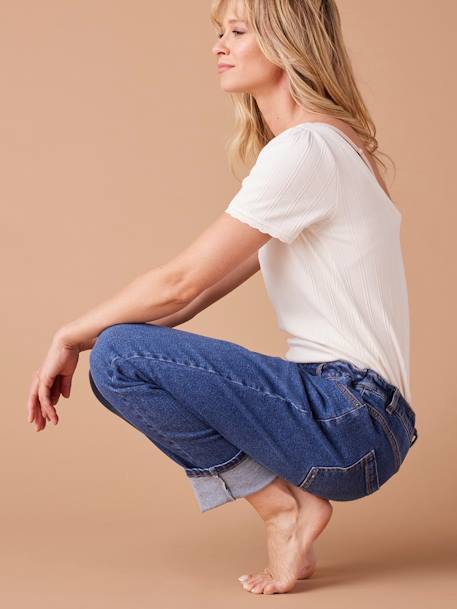 Jean de grossesse slim denim bleached+denim brut+denim gris - vertbaudet enfant 