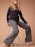 Jean de grossesse large avec bandeau denim gris - vertbaudet enfant 