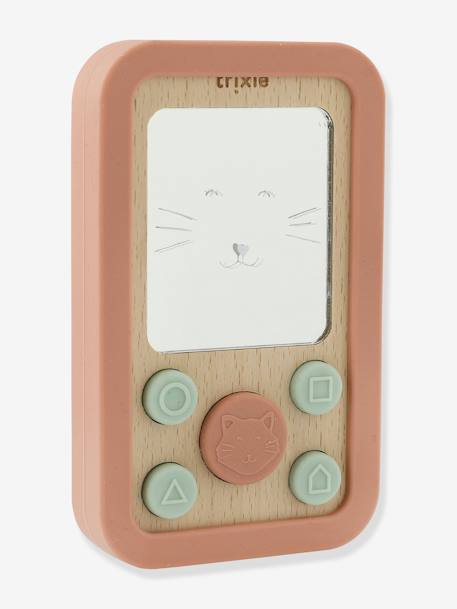 Geluidstelefoon TRIXIE rozen+sinaasappel - vertbaudet enfant 