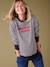 Tee-shirt effet sweat 'Mummy Crush' grossesse marine - vertbaudet enfant 