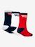 Lot de 3 paires de chaussettes Batwing regular Cut LEVI'S marine+rose - vertbaudet enfant 