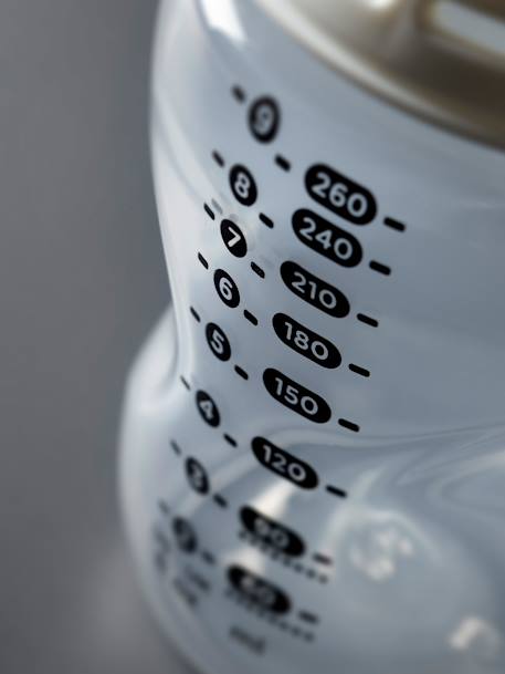 Kit de Démarrage Nouveau-nés Natural Start, Biberons anti-colique 150 ml et 260 ml avec tétine à débit lent transparent - vertbaudet enfant 