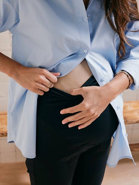 Pantalon de grossesse forme cigarette noir - vertbaudet enfant 