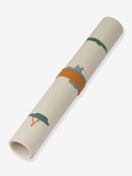 Set de table Jude - écru+rose pâle - vertbaudet enfant 