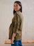 Tee-shirt long à noeud grossesse et allaitement olive - vertbaudet enfant 