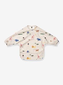 Puériculture-Repas-Bavoir à manches Merle -