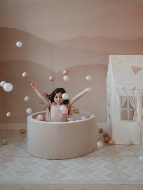 Tapis de jeu puzzle Kilim sable+vert - vertbaudet enfant 