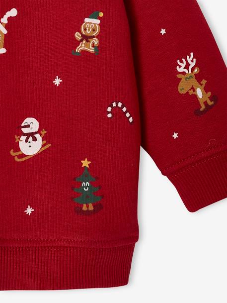 Kerstcadeauset babytrui + muts rood - vertbaudet enfant 