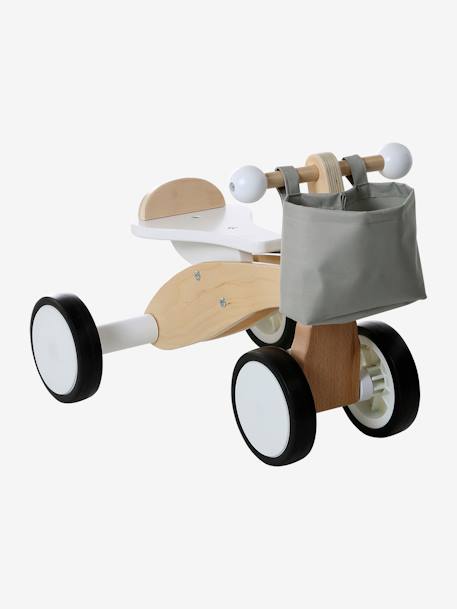 Loopfietsje van FSC 100%®-hout wit - vertbaudet enfant 