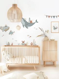 Linge de maison et décoration-Décoration-Sticker-Planche stickers Fonds marins