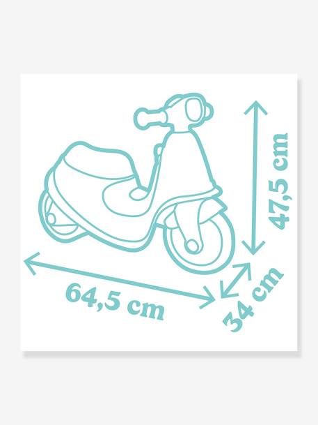 SMOBY loopscooter blauw+rozen - vertbaudet enfant 