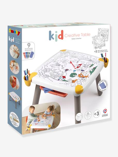 Kid table créative blanc - vertbaudet enfant 