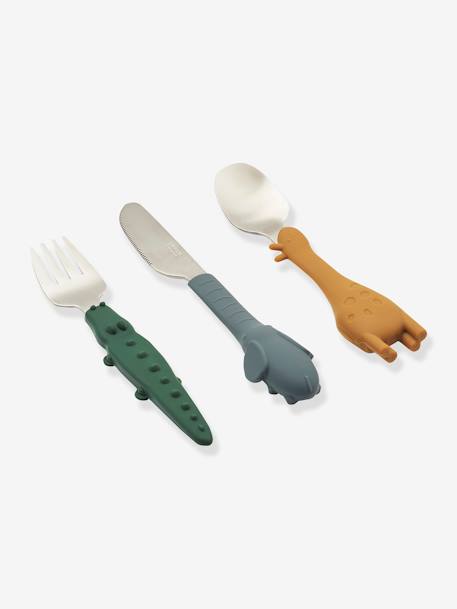 Set couverts en métal Tove - bleu - vertbaudet enfant 