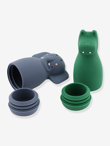 Jouets de bains animaux bleu+multicolore - vertbaudet enfant 