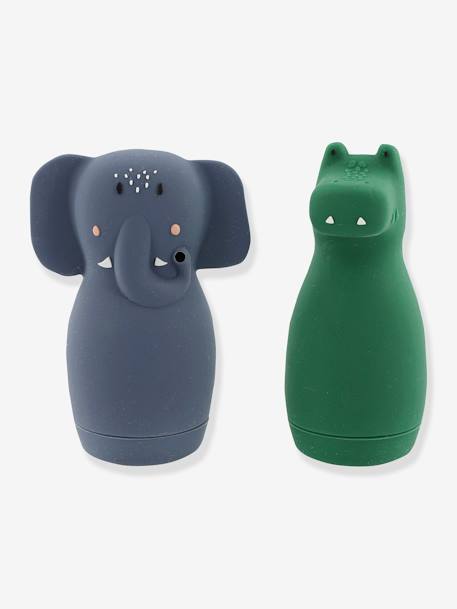 Jouets de bains animaux bleu+multicolore - vertbaudet enfant 