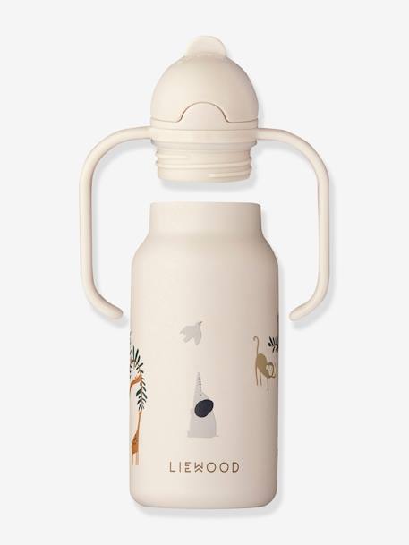 Gourde Kimmie 250 ml - beige+bleu foncé+écru+jaune+rose pâle - vertbaudet enfant 