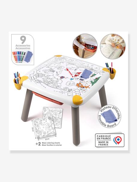 Kid table créative blanc - vertbaudet enfant 