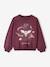 Sweat Harry Potter fille motif Hedwige avec détails glitter prune - vertbaudet enfant 
