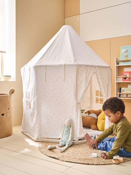 Zeshoekige circustent FSC 100% wit - vertbaudet enfant 