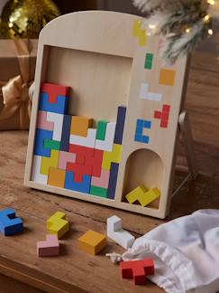 Jouet-Jeu des blocs colorés en bois FSC®