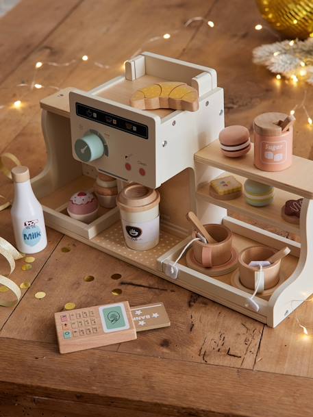 Stand de café en bois FSC® écru - vertbaudet enfant 
