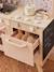 Grande cuisine en bois FSC® équipée rose - vertbaudet enfant 