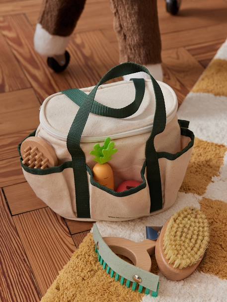 Set d'équitation en bois FSC® bois - vertbaudet enfant 