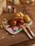 Poulet rôti et accessoires en bois FSC® jaune - vertbaudet enfant 