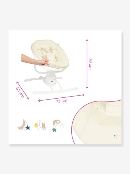 Balancelle bébé motorisée beige - vertbaudet enfant 