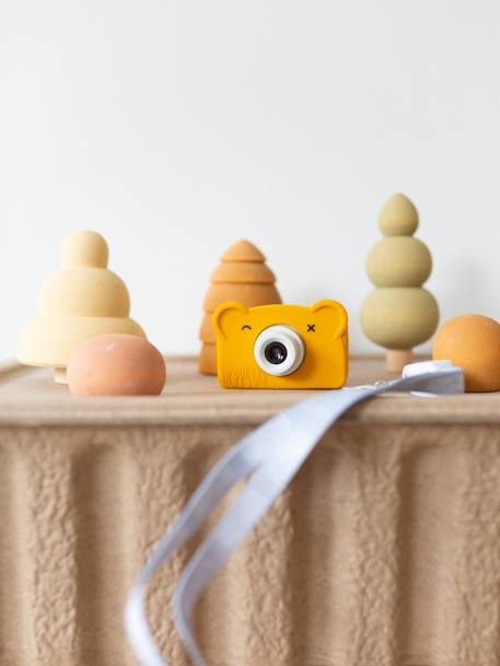 Appareil photo rookie animaux bleu+blush+jaune - vertbaudet enfant 