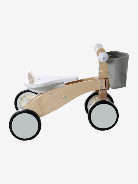 Loopfietsje van FSC 100%®-hout wit - vertbaudet enfant 