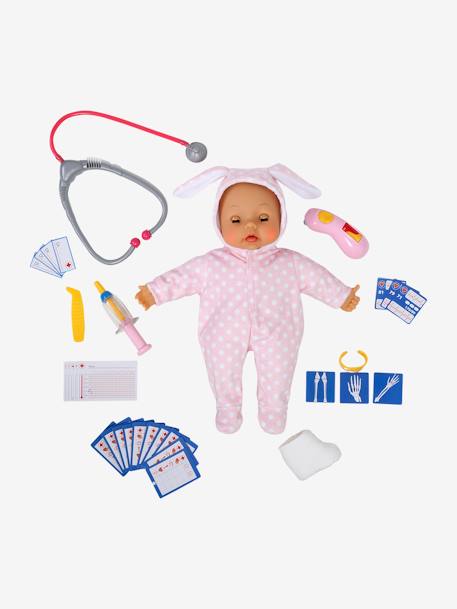 Mon poupon malade 11 fonctions gris - vertbaudet enfant 