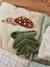 Zacht speelkleed CROQUE LA VIE beige+ecru+rood+sinaasappel - vertbaudet enfant 