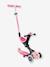 Trottinette Evolutive GO UP DELUXE LIGHT - menthe+rose poudré - vertbaudet enfant 