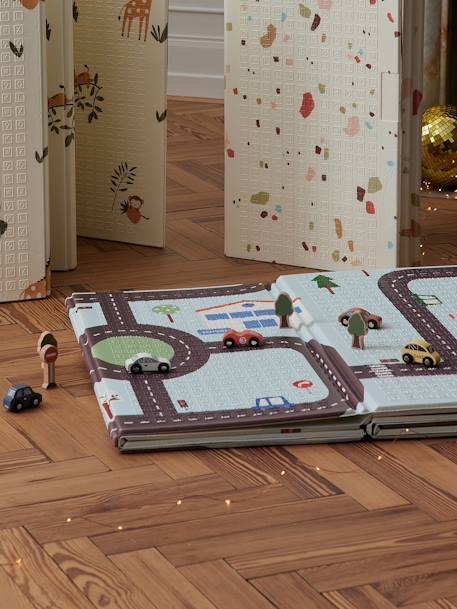 Voertuigen met accessoires in FSC 100%®-hout meerkleurig - vertbaudet enfant 