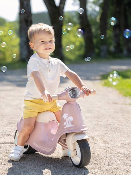 SMOBY loopscooter blauw+rozen - vertbaudet enfant 