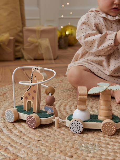 Train d'éveil en bois FSC® - TANZANIE bois - vertbaudet enfant 