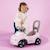 Porteur rose+rouge - vertbaudet enfant 