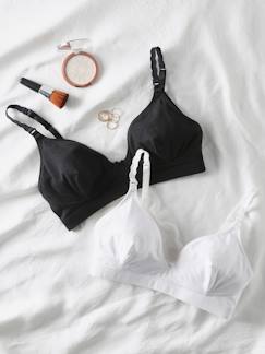-Lot de 2 soutiens-gorge bretelles tressées grossesse et allaitement