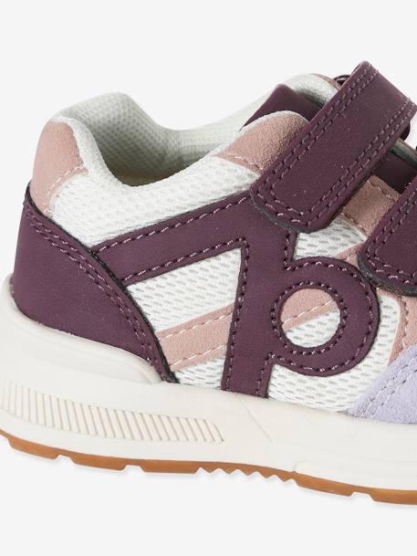 Sportieve sneakers voor meisjes marineblauw+veel paars - vertbaudet enfant 