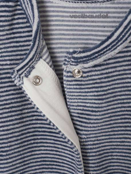 Lot de 2 pyjamas bébé garçon en velours bleu nuit - vertbaudet enfant 
