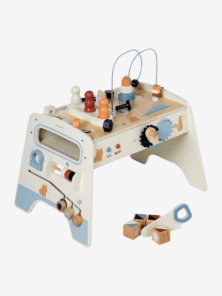 Table d'éveil bricolage évolutive en bois FSC® bois - vertbaudet enfant 
