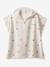 Poncho de bain enfant personnalisable COEURS, avec coton recyclé blanc imprimé - vertbaudet enfant 