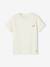 T-shirt garçon personnalisable manches courtes aubergine+blanc+BLEU+jaune pâle+rouge+sauge - vertbaudet enfant 