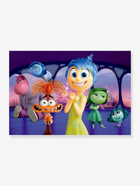 Puzzle 2x100P vice et versa (inside out) violet - vertbaudet enfant 