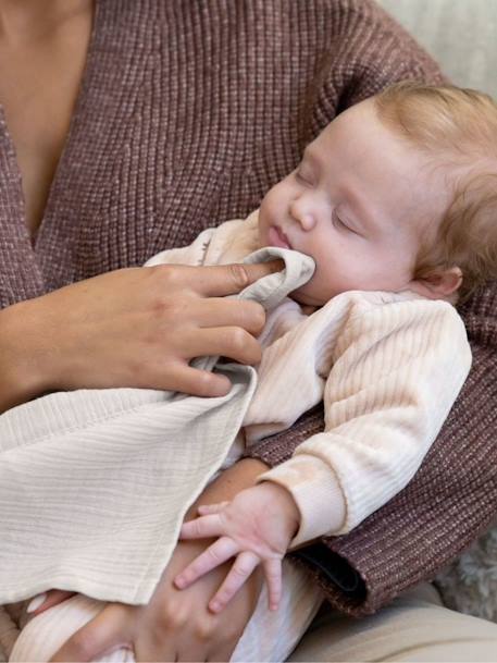 Cape d'allaitement Mom'n play beige+vert - vertbaudet enfant 