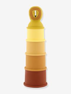 Jouet-Premier âge-Tour à empiler en silicone