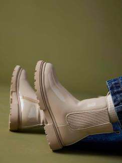 Chaussures-Chaussures fille 23-38-Boots, bottines-Boots enfant fille synthétique zippées et élastiquées